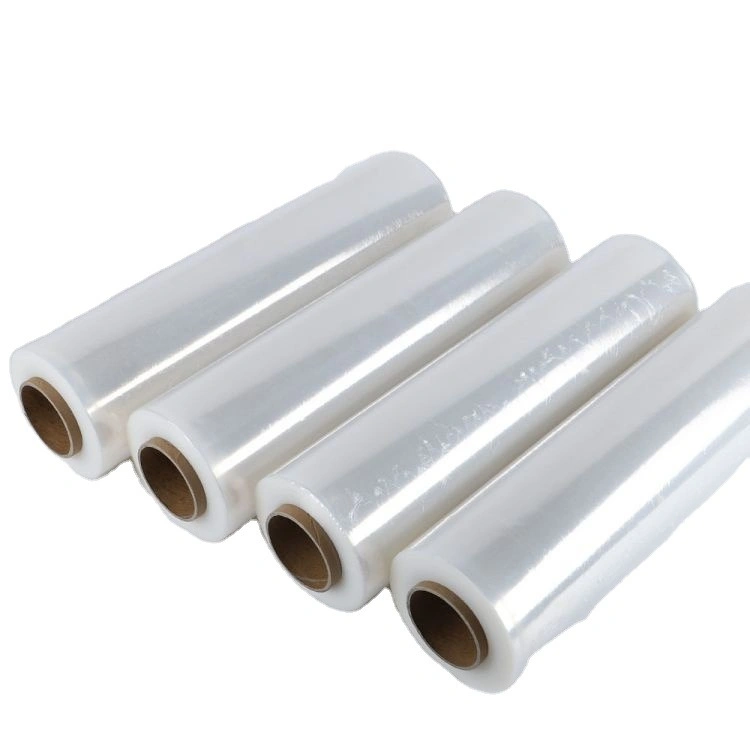 PE Plastic Shrink Film White and Clear Industrial Stretch Film Black Protection Film