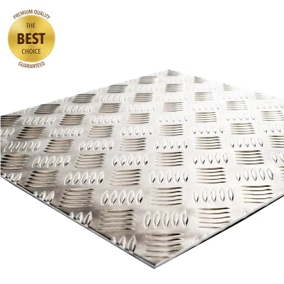 Five Bar Embossed Aluminum Checkered Plate for Anti Slip Floor